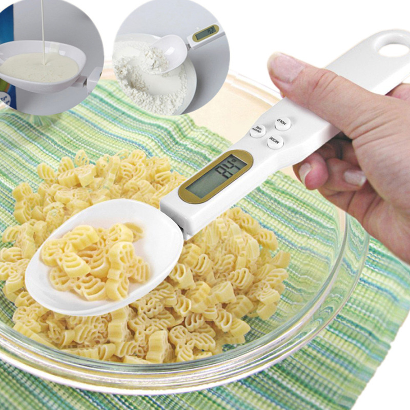 Digital Measuring Spoon Scale – Kitchen Tool for Coffee, Sugar & Spices