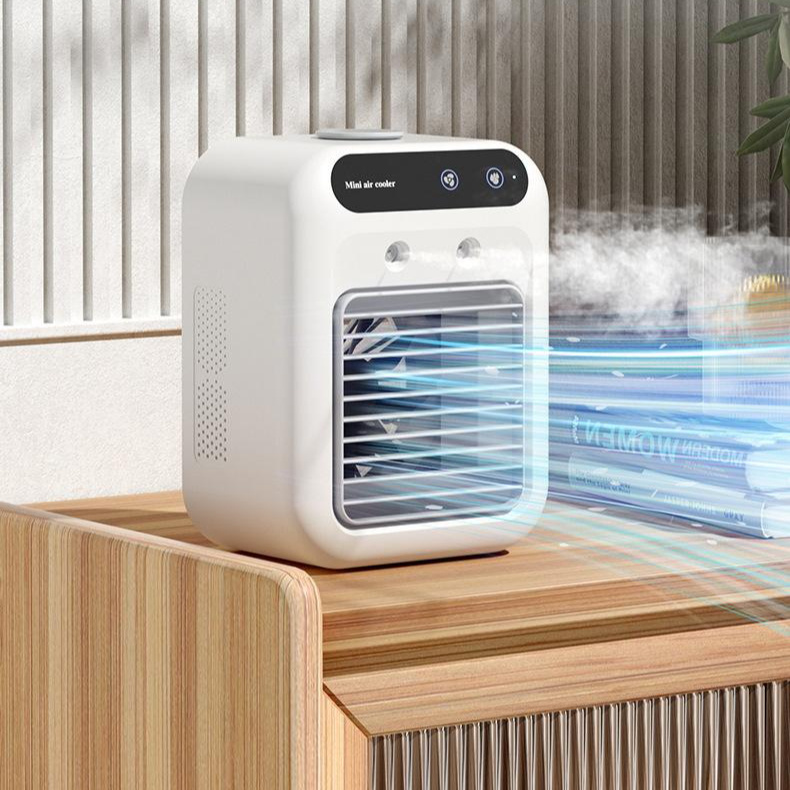 Mini Portable Air Conditioner – Water Cooling Fan for Room, Office & Car