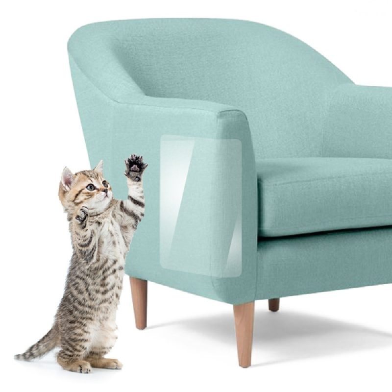 Pet-Proof Anti-Scratch Stickers for Furniture – Clear Adhesive Protection Pads